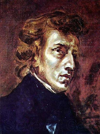 Eugene Delacroix Frederic Chopin Norge oil painting art